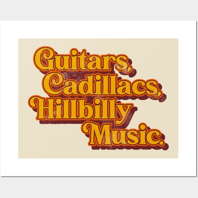 "Guitars...Music" Lyrics Tribute Wall Art by darklordpug